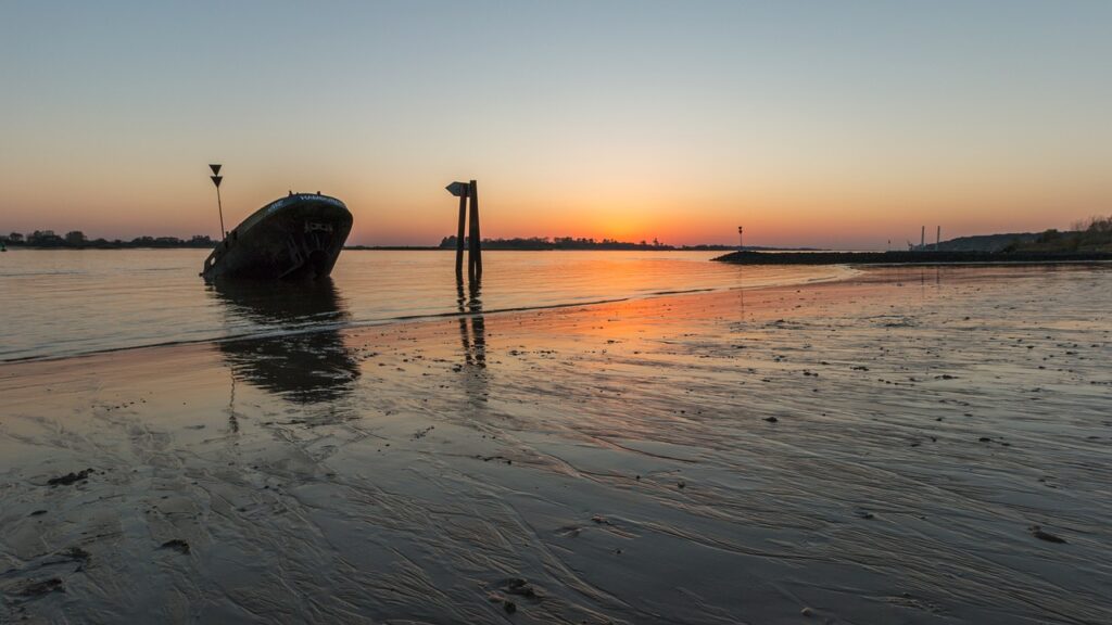 Strand in Blankenese