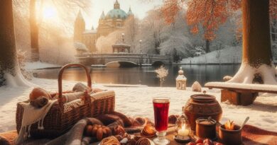 Die schönsten Orte für Winter-Picknicks » Glühwein im Freien genießen