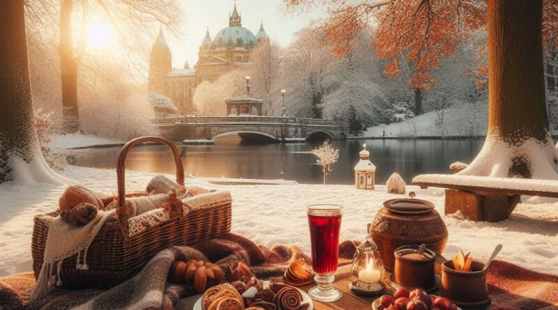 Die schönsten Orte für Winter-Picknicks » Glühwein im Freien genießen