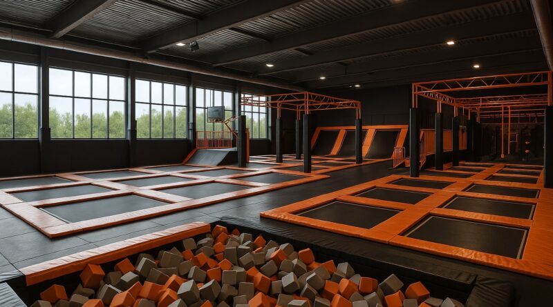 JUMP House Trampolinpark Hamburg-Stellingen – Action und Spaß auf 3.000 m²